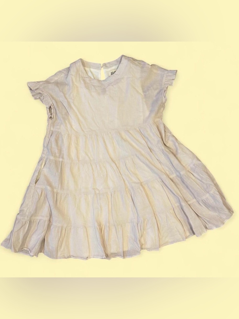 Listicle Cream Dress